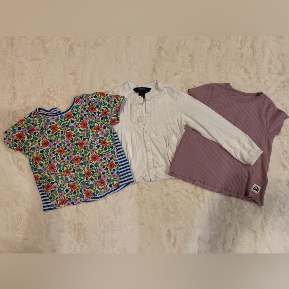 Girls shirt lot bundle 3T